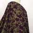 Atelier Jupe - 100% Viscose - Khaki Viscose with Purple Flowers